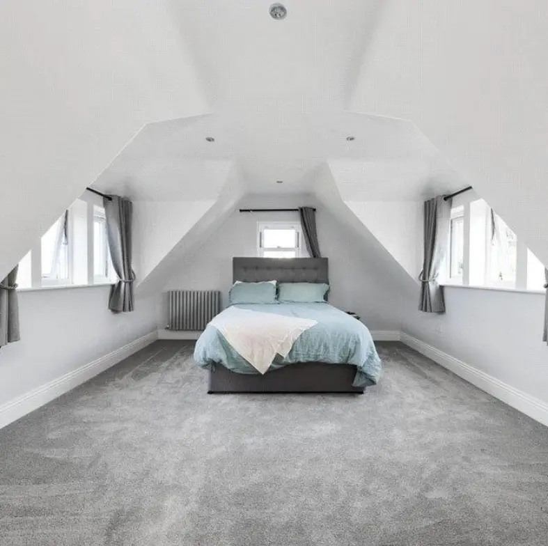 Church hill loft bedroom